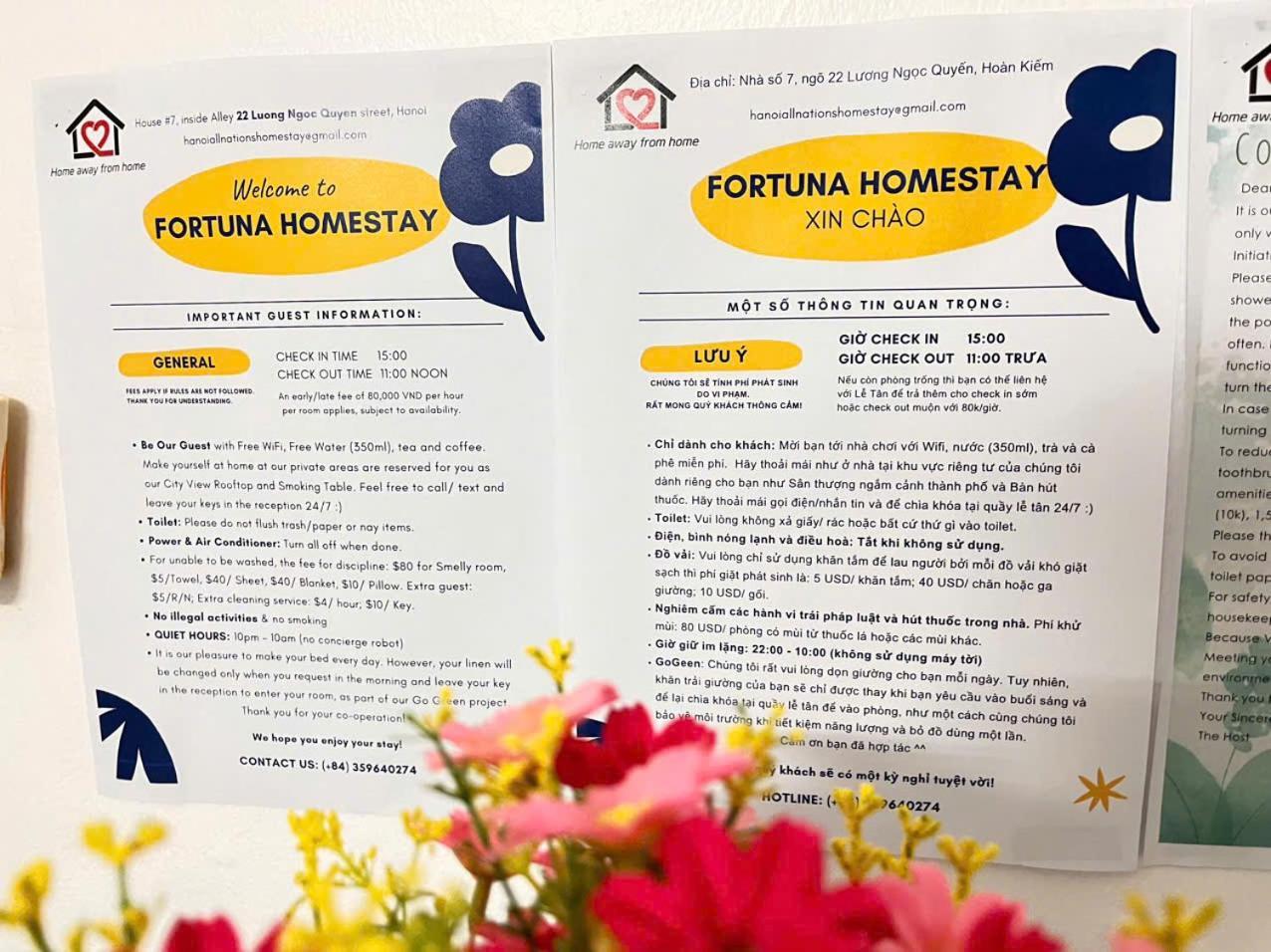 Fortuna Homestay هانوي المظهر الخارجي الصورة